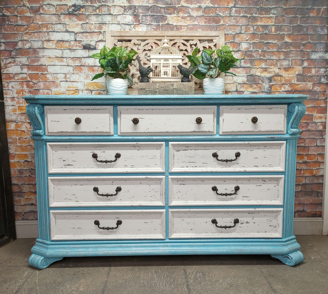 Paul Vintage Broyhill Double Dresser