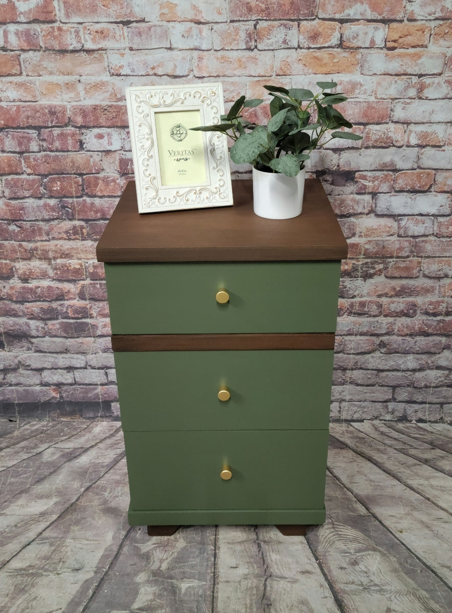Leanne MCM Wood Nightstand