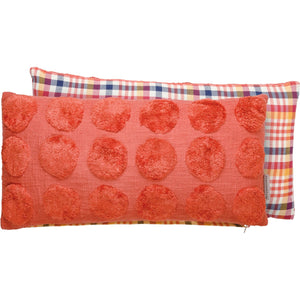 HD ORANGE TUFTED PILLOW 111762