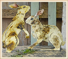 HD RUSTED RABBITS (2 STYLES/EACH) Item: ZH5291