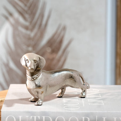 HD SILVER WEINER DOG DECOR PDMX02