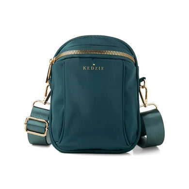 HD TEAL KEDZU MIDTOWN CROSS BODY PURSE KDZMCB-TEA