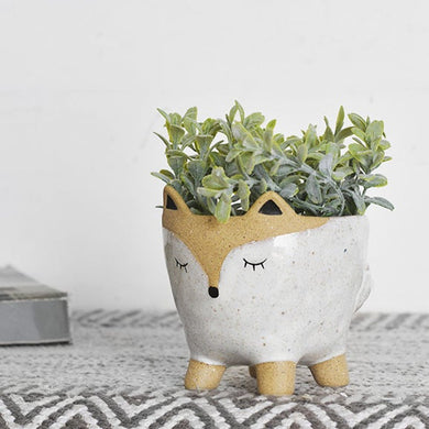 HD 4″ BABY FOX PLANTER HXDC-046