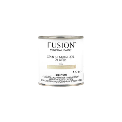 Fusion White All in One Stain & Finishing Oil