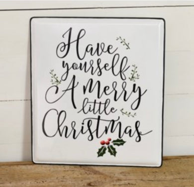 Merry Little Christmas Sign HX1831002