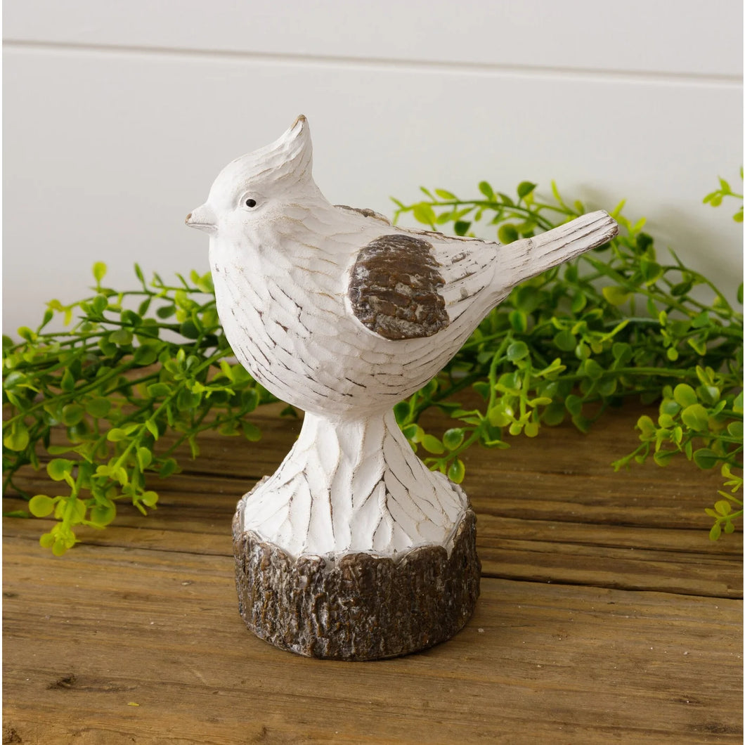 Carved Faux Wood Bird 8RS1005
