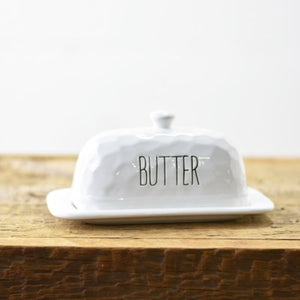 HD HD Butter Dish With Word