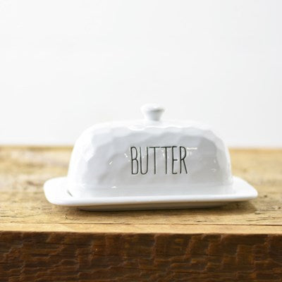 Butter Dish With Word