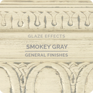 P Smokey Gray Glaze effects Quart