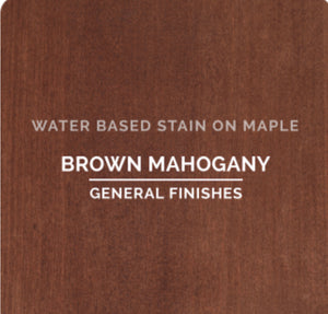 Brown Mahogany Water Base Stain Quart