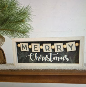 MERRY CHRISTMAS SIGN HXCD21-001