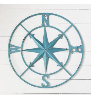 30 Inch Compass Blue