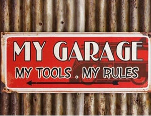 My Garage Sign