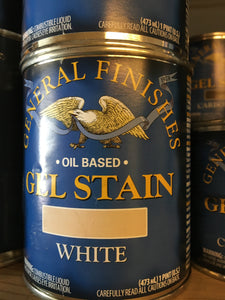 White Gel Stain 1/2 Pint