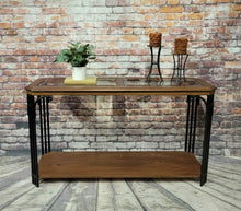 Leanne Oak Sofa Table