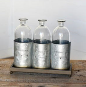 Triple Box Vase