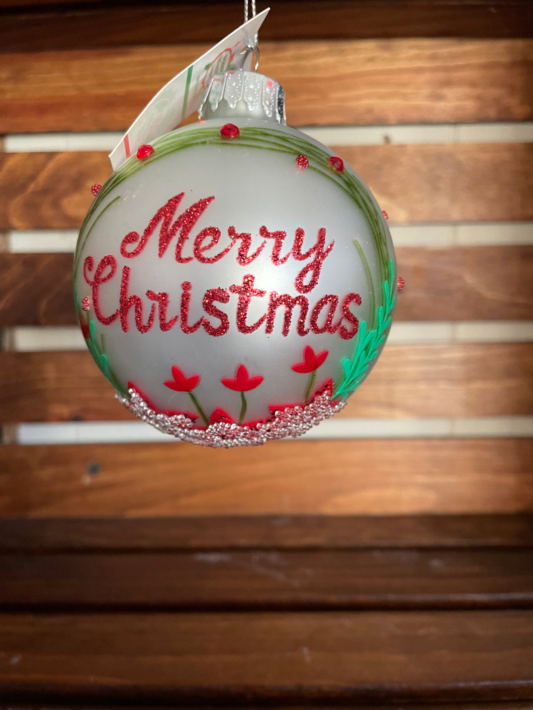 Bronner’s Merry Christmas Ornament