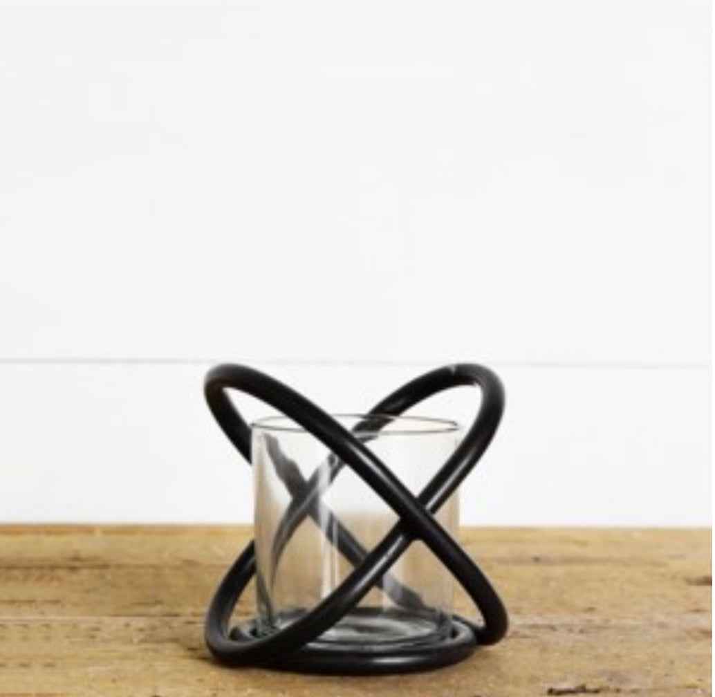 4” Modern Candle Holder