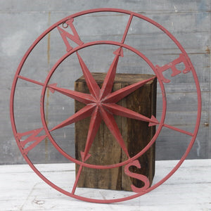 30” Old Red Compass