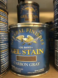 Carbon Gray Gel Stain 1/2 Pint