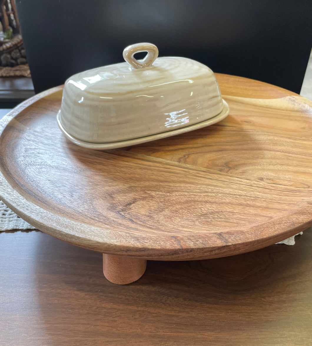 Wood Serving Plate Pdws-030