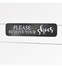 Remove Your Shoes Sign HXCD30-018
