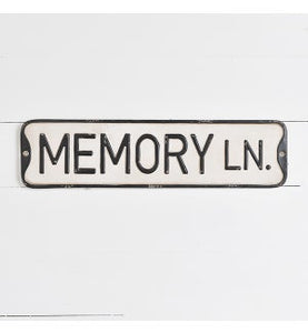 HD Memory Lane Street Sign HX351267