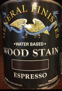 Espresso Water Based Stain Pint