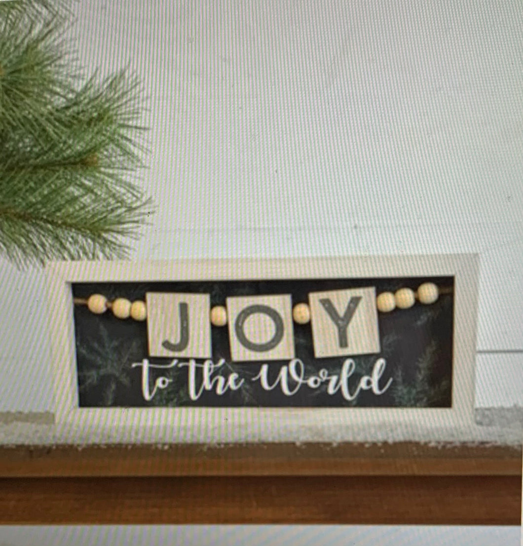 JOY TO THE WORLD SIGN HXCD21-000