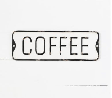 HD COFFEE STREET SIGN  HX351129