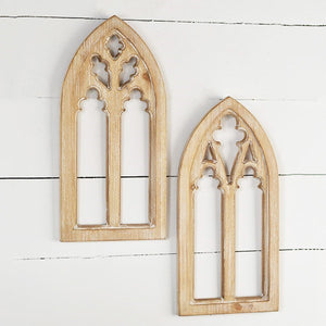 2 ASST, 16" CHAPEL WALL DECOR