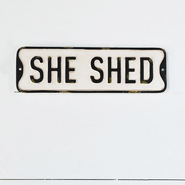 SHE SHED ST.SIGN