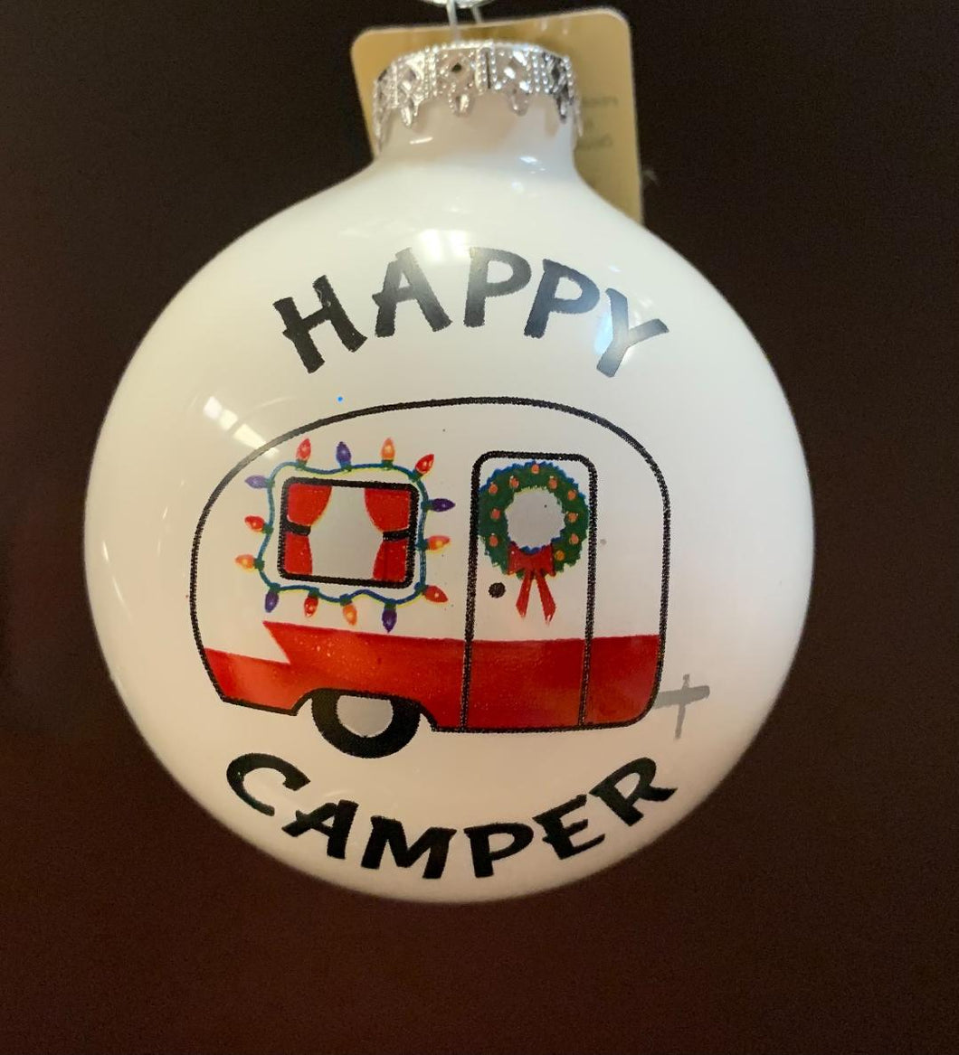 Bronner's Happy Camper Ornament