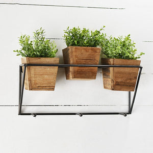 LOFT TRIPLE WALL PLANTER TIN